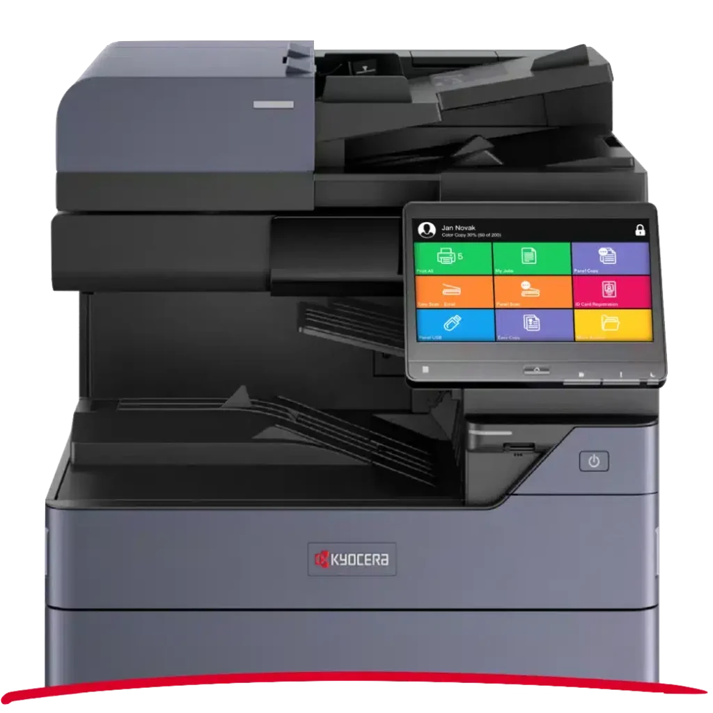 Kyocera printer met beveiligd printen